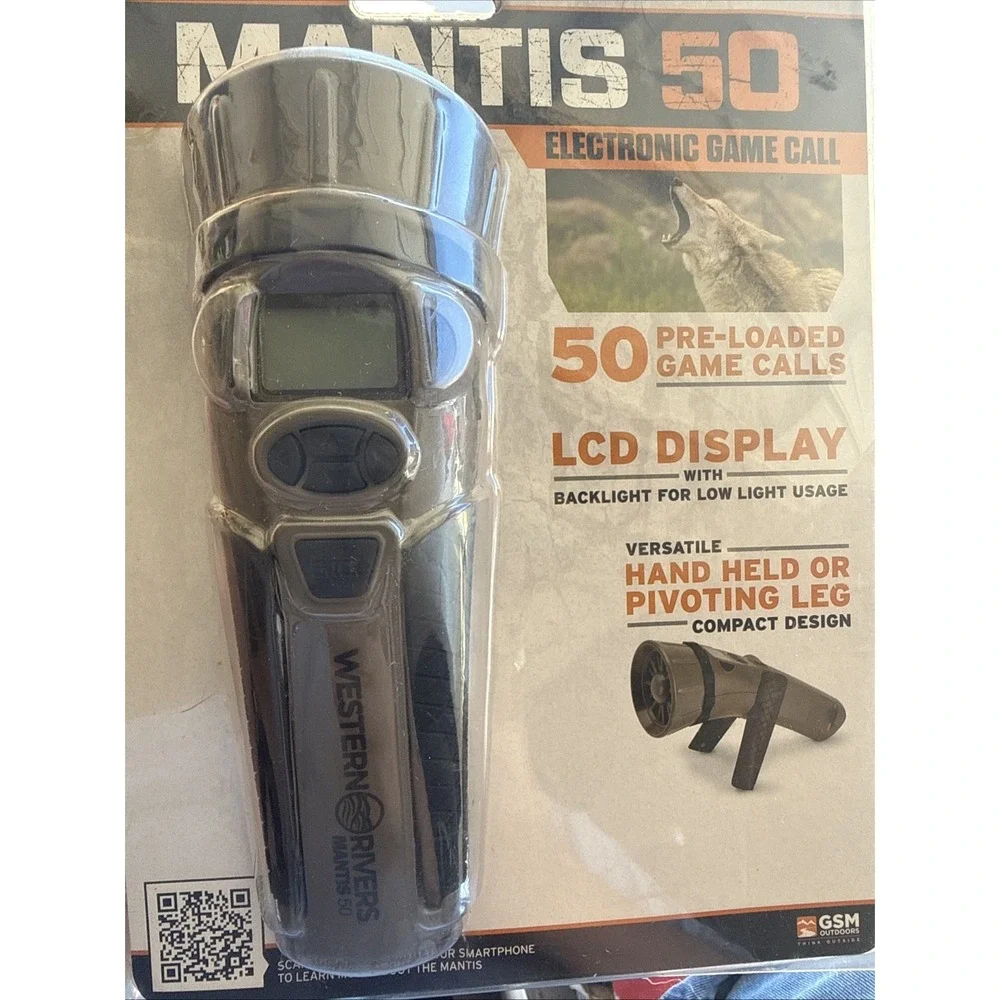 Western Rivers' Mantis 50 Hand Held LCD Display Electronic Predator Game Call